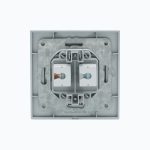 Computer + Telephone socket (RJ45 Cat 6 + RJ45 Cat 3)