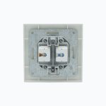 Розетка Компьютер + Телефон  (Rj45 C at 6 +Rj45 Cat 3 )