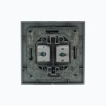 Ikki portli telefon rozetkasi (2xRj45 Cat 3)