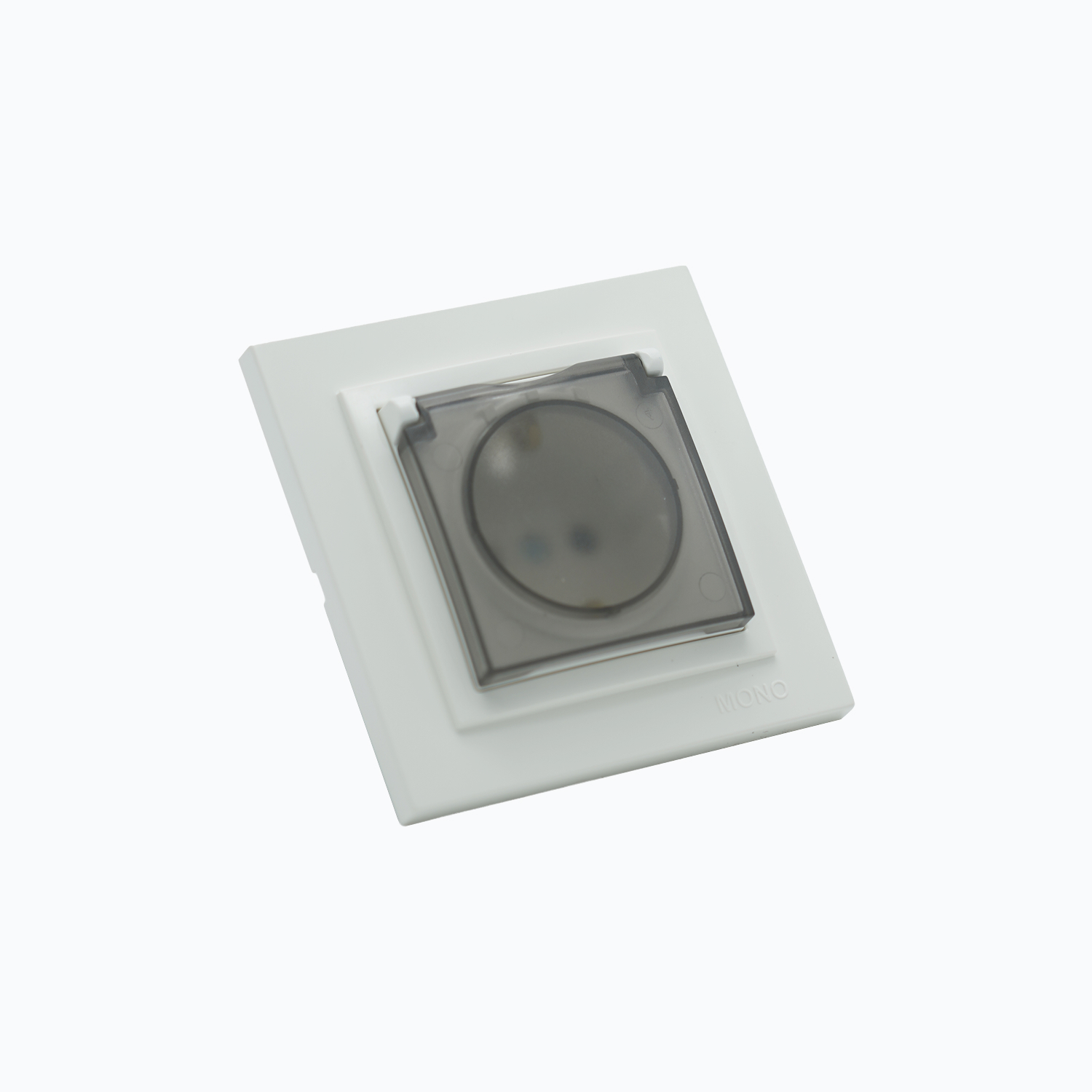 Grounded socket with cover 16A, 250 V