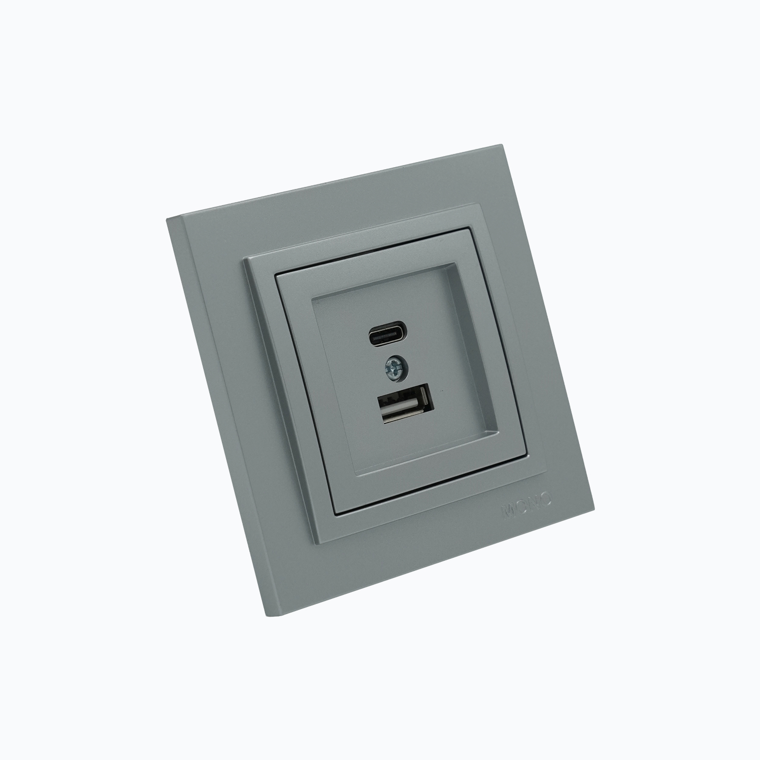 USB + Type-C quvvatlash portli L-D rozetka, ikkitali М+К
