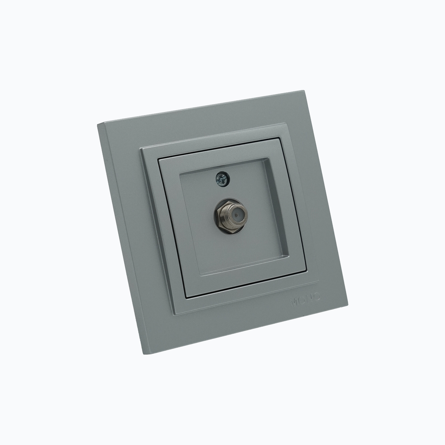 Satellite outlet with F connector
