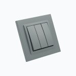Uch klavishali kalit  10AX, 250 V