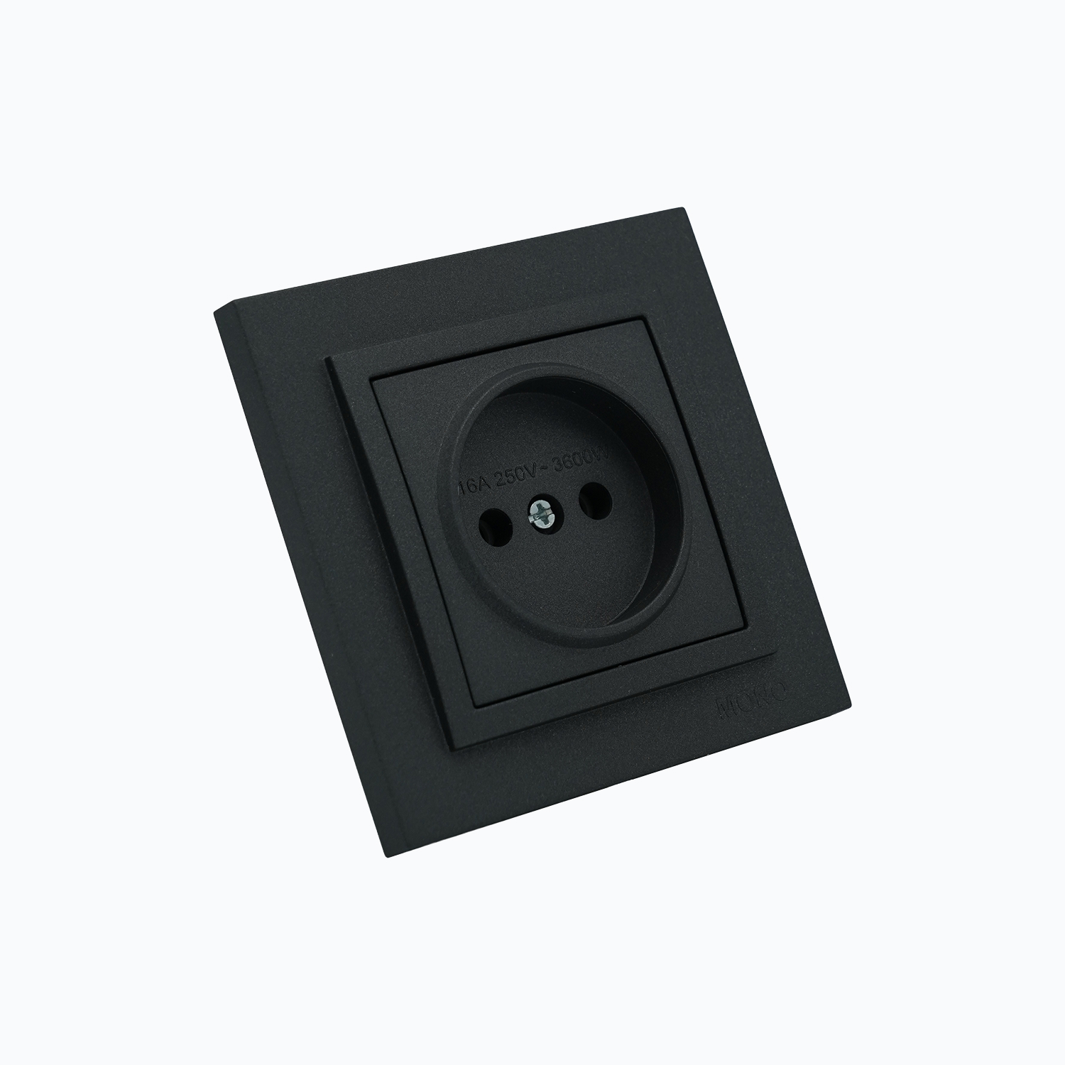 Power socket without grounding, 16A, 250V