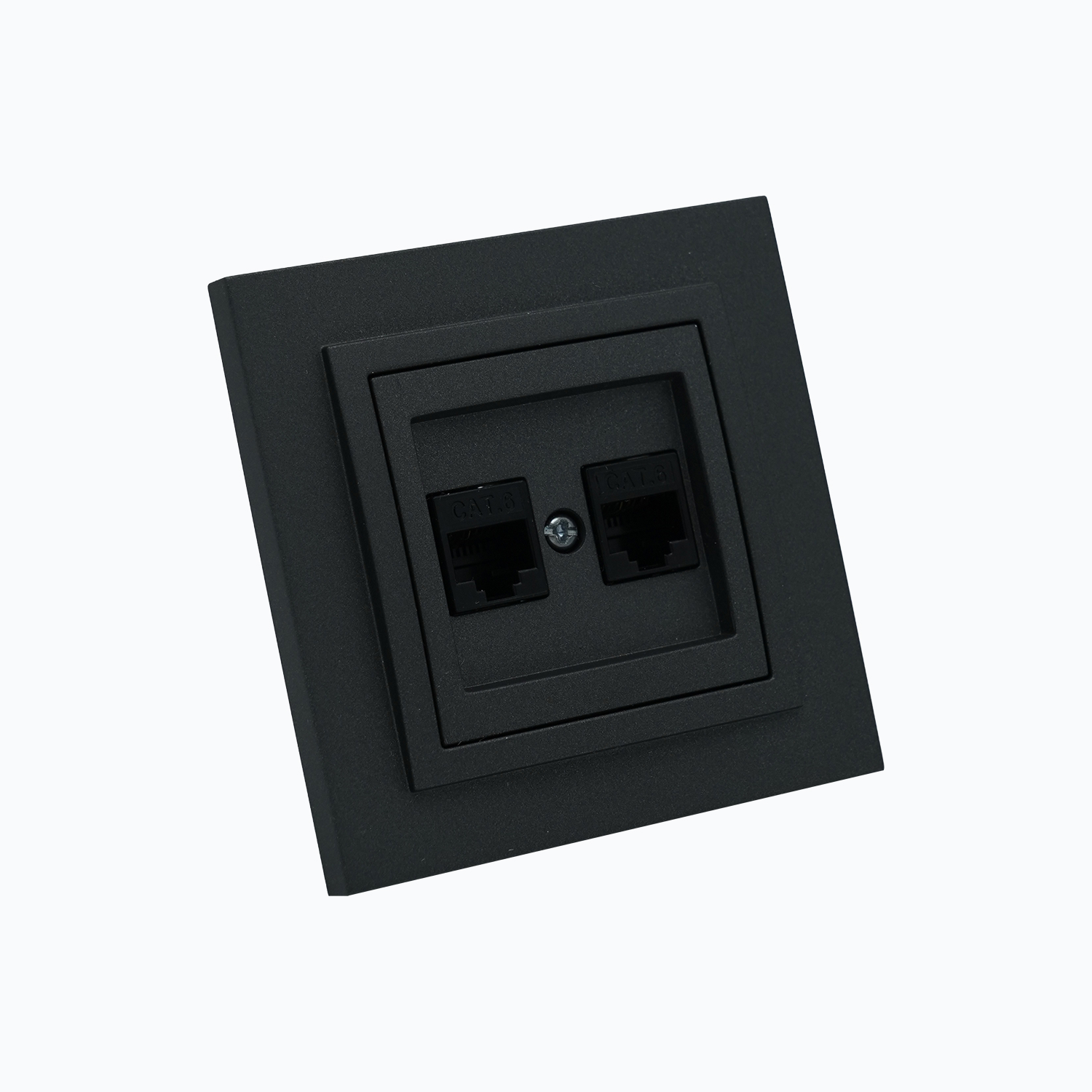 Розетка Компьютерная двойная  (2xRj45 Cat 6)