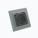 Grounded socket with cover 16A, 250 V