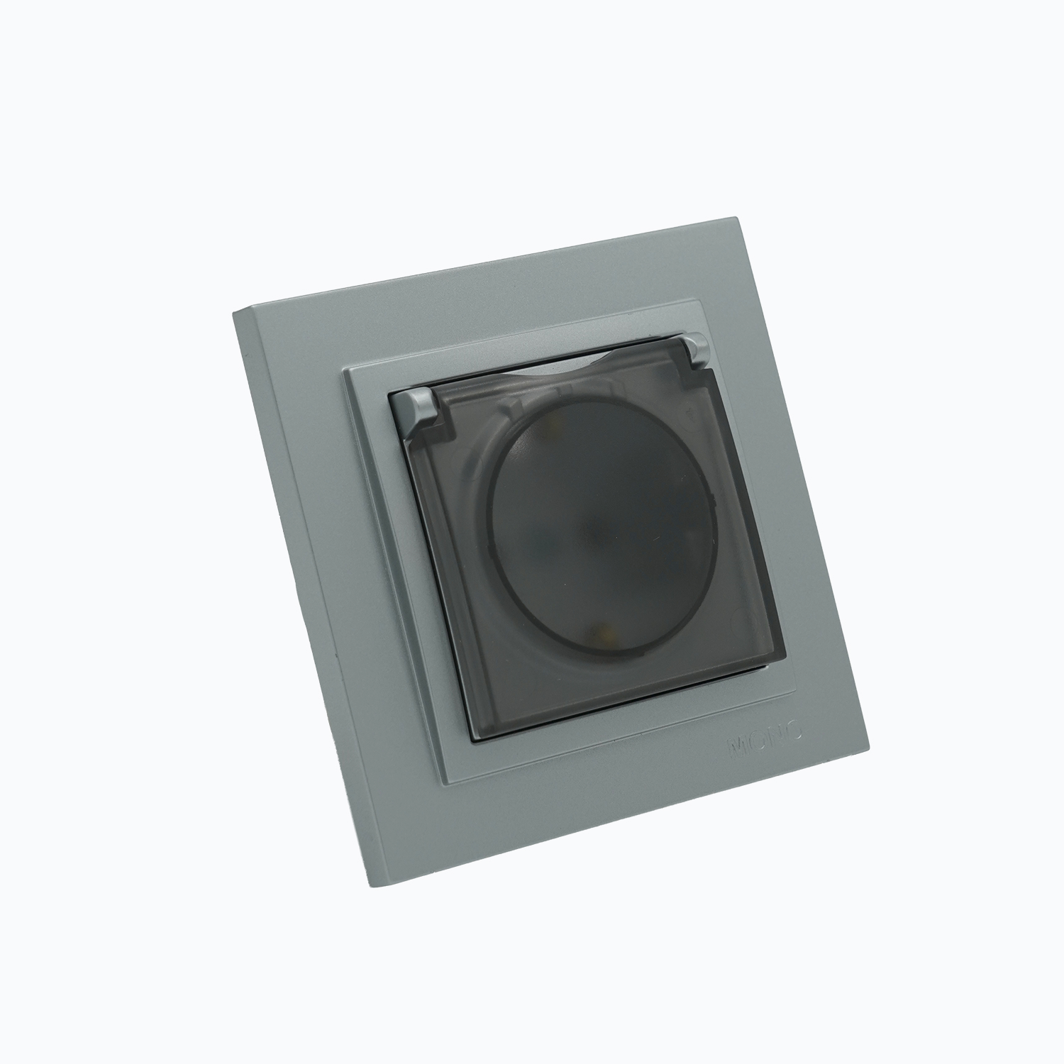 Розетка с заземлением и  крышкой 16A, 250 V