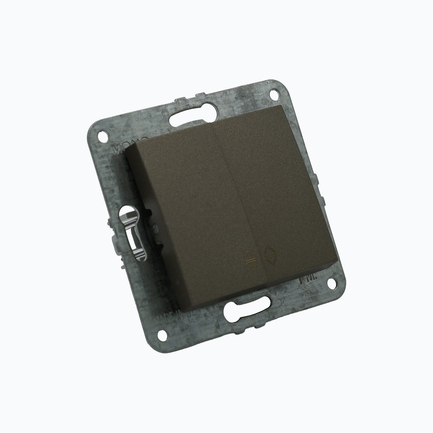 Two-gang two-way switch 10AX, 250 V
