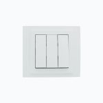 Three-gang switch 10AX, 250 V