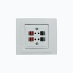 Hi-Fi socket outlet – 2 inputs