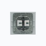 Computer + Telephone socket (Rj45 Cat 6 +Rj45 Cat 3 )