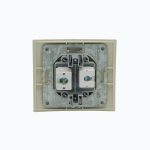 Розетка Телефонная двойная (2xRj45 Cat 3)