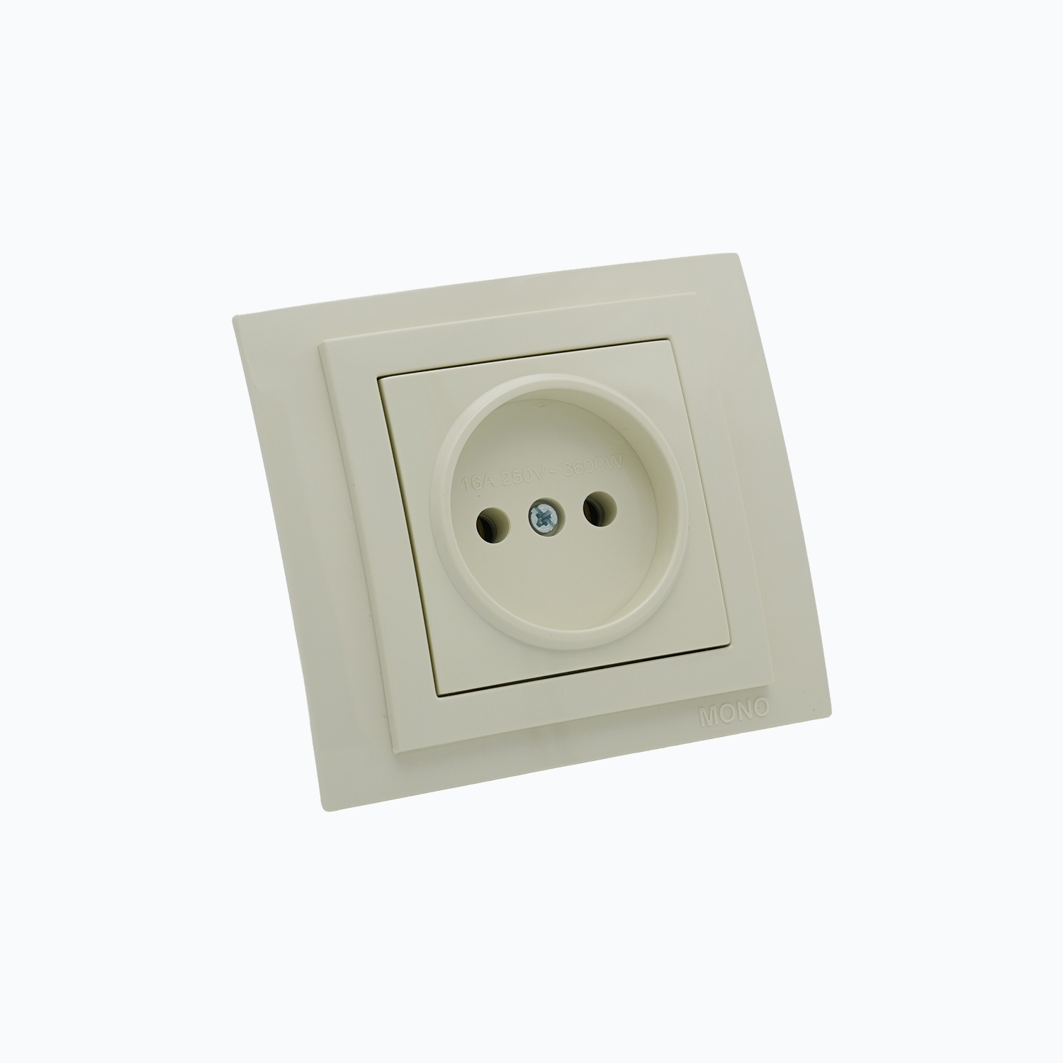 Розетка без заземления  16A, 250 V