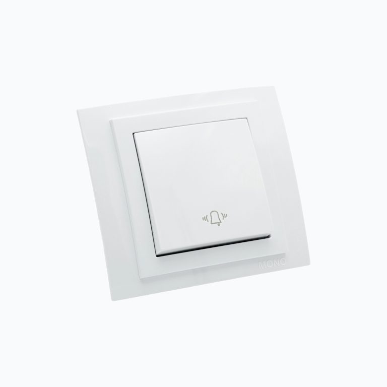 Выключатель кнопка звонка 10AX, 250 V