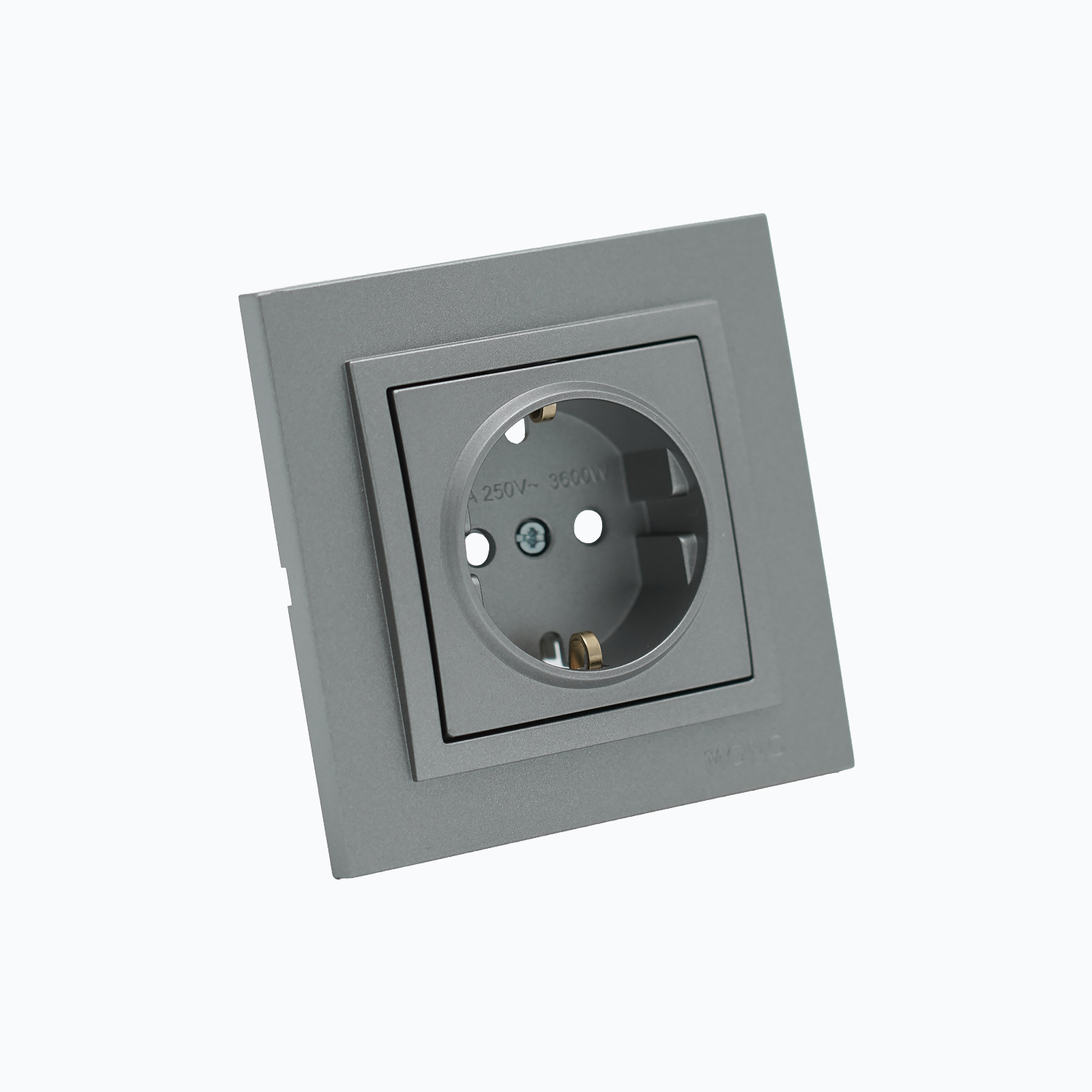 Розетка с заземлением и защитными  шторками 16A, 250 V