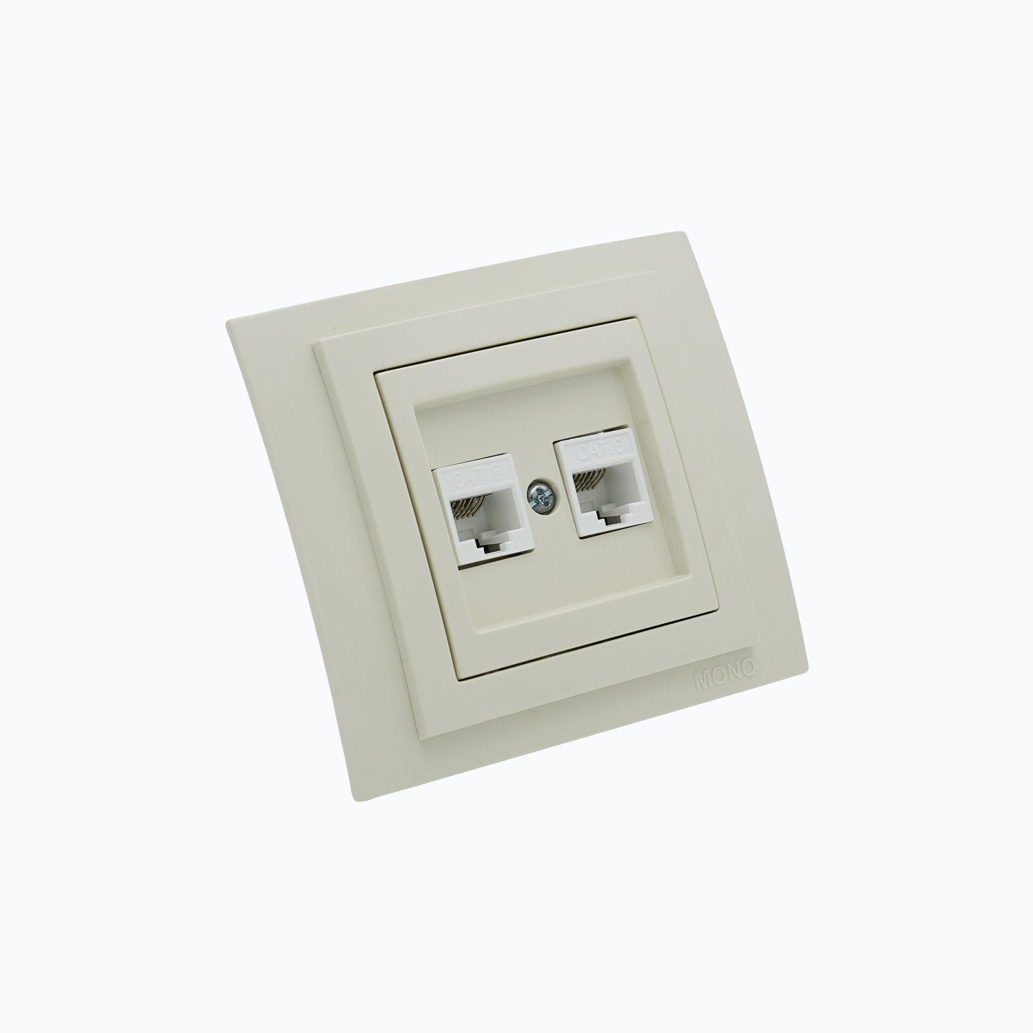 Розетка Компьютерная двойная  (2xRj45 Cat 6)
