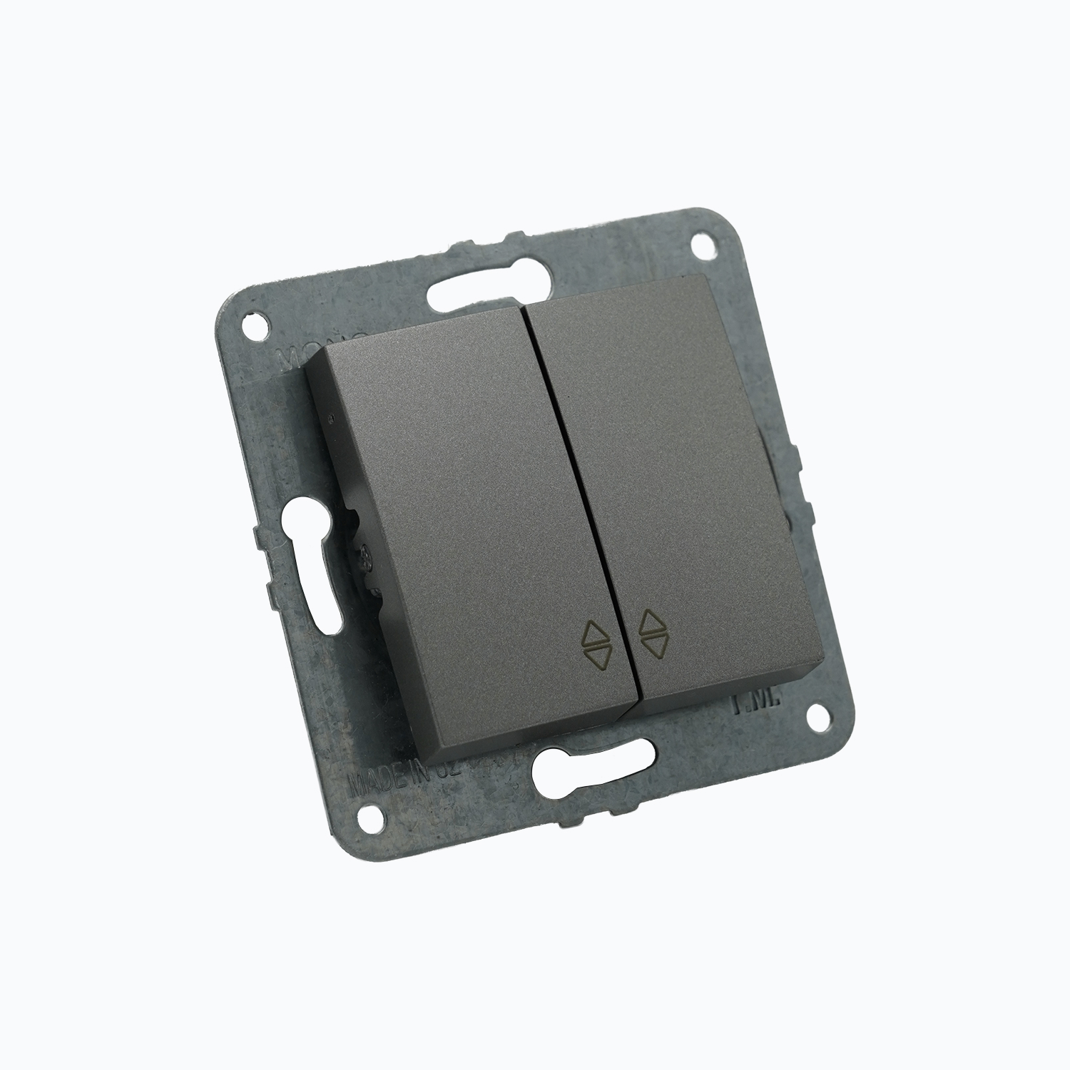 Two-gang two-way switch 10AX, 250 V