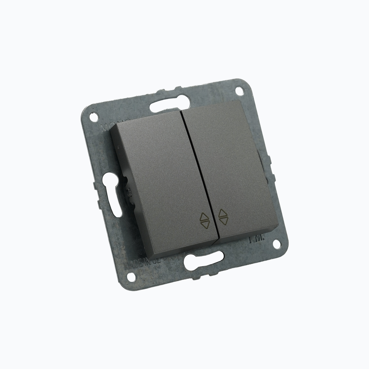 Two-gang two-way switch 10AX, 250 V