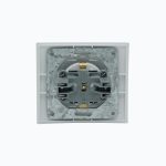 Grounded socket with cover 16A, 250 V