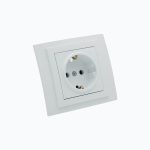 Grounded socket, 16A, 250V