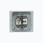 Computer socket (Cat 6)+ TV terminal outlet (0,5 dB) (F)