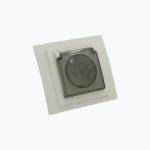 Розетка с заземлением, крышкой и защитными шторками 16A, 250 V