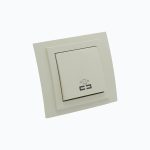 Выключатель кнопка звонка с подсветкой 10AX, 250 V