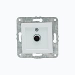 TV pass-through socket (11 dB) (F)