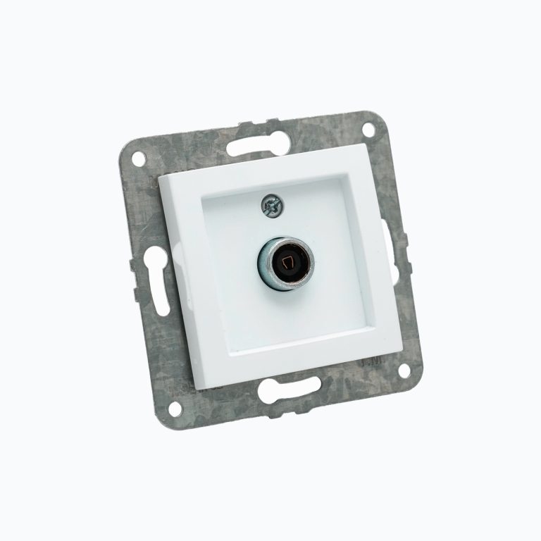 TV pass-through socket (11 dB) (F)
