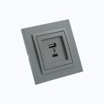 Double L-D Socket, USB + Type-C, M+K