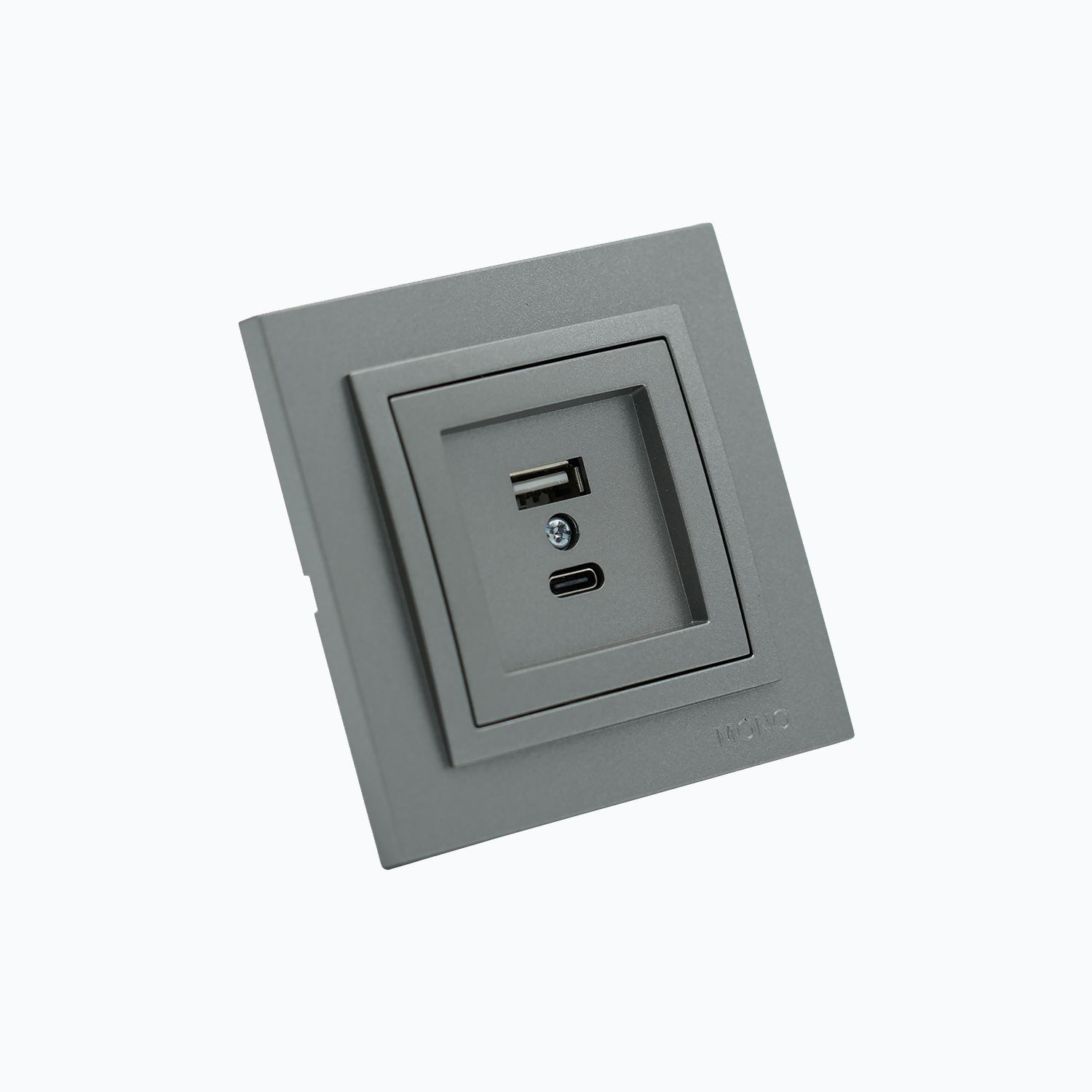 USB + Type-C quvvatlash portli L-D rozetka, ikkitali М+К