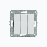 Uch klavishali kalit  10AX, 250 V