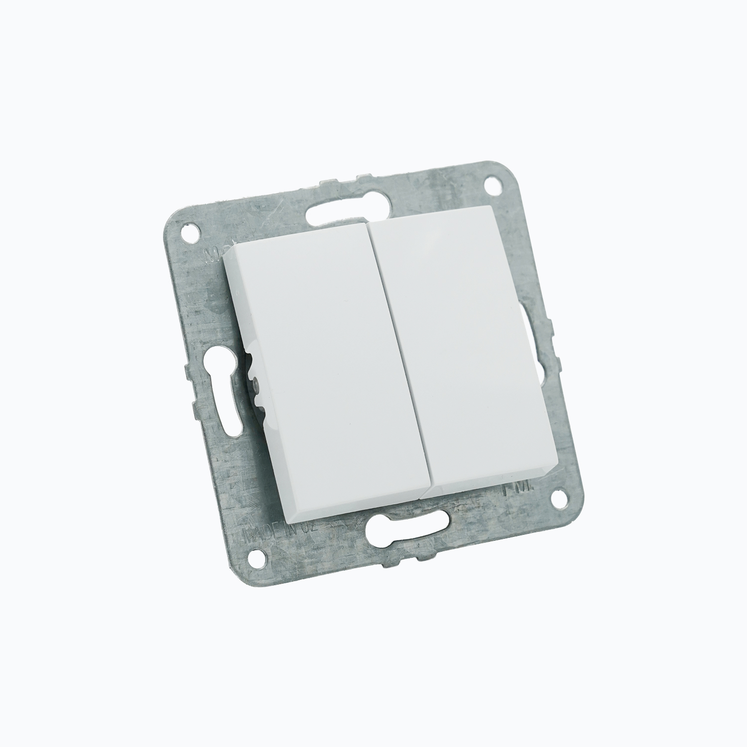 Ikki klavishali kalit 10AX, 250 V