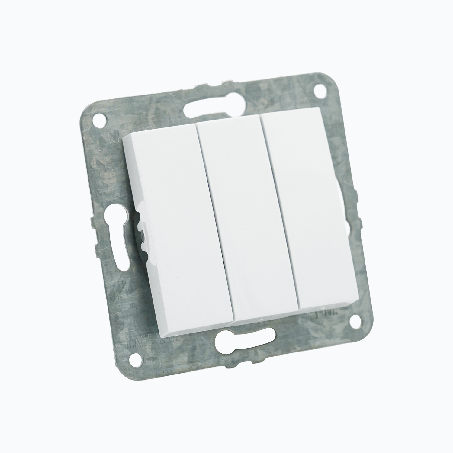Uch klavishali kalit  10AX, 250 V
