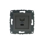 L-D Роз С USB+Type Заряд  Двойная М+К