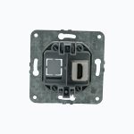 HDMI socket outlet