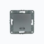 Выключатель кнопка звонка с подсветкой 10AX, 250 V
