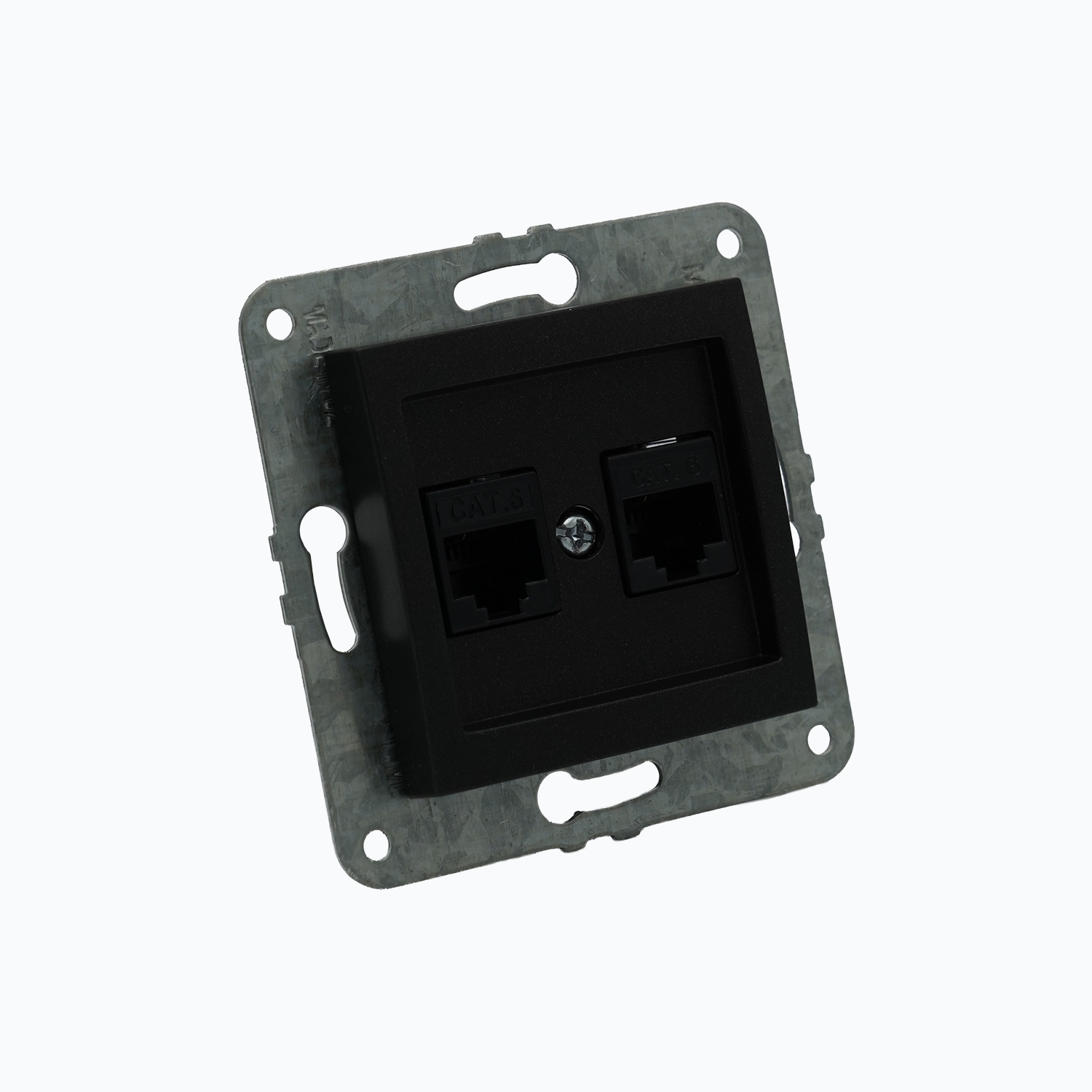 Розетка Компьютерная двойная (2xRj45 Cat 6)
