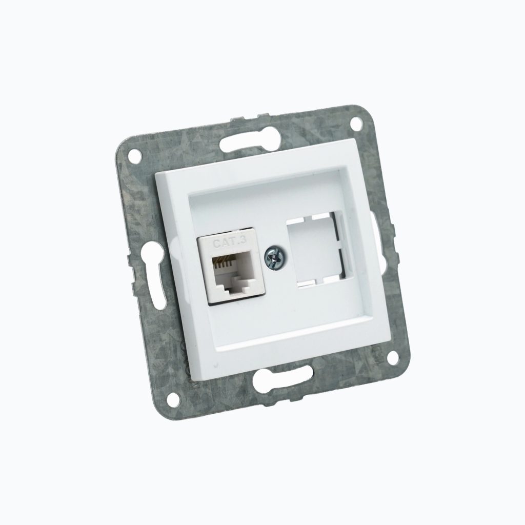 Розетка Телефонная (Rj45 Cat 3)
