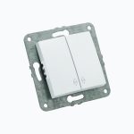 Ikki klavishali o‘tuvchi kalit 10AX, 250 V