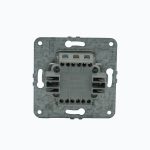 Выключатель двухклавишный проходной 10AX, 250 V