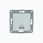 Выключатель кнопка звонка с подсветкой 10AX, 250 V