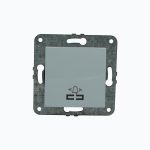 Выключатель кнопка звонка с подсветкой 10AX, 250 V