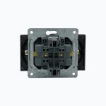 Розетка двойная с заземлением  16A, 250 V