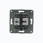 Computer + Telephone socket (Rj45 Cat 6 +Rj45 Cat 3 )