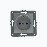 Grounded socket, 16A, 250V
