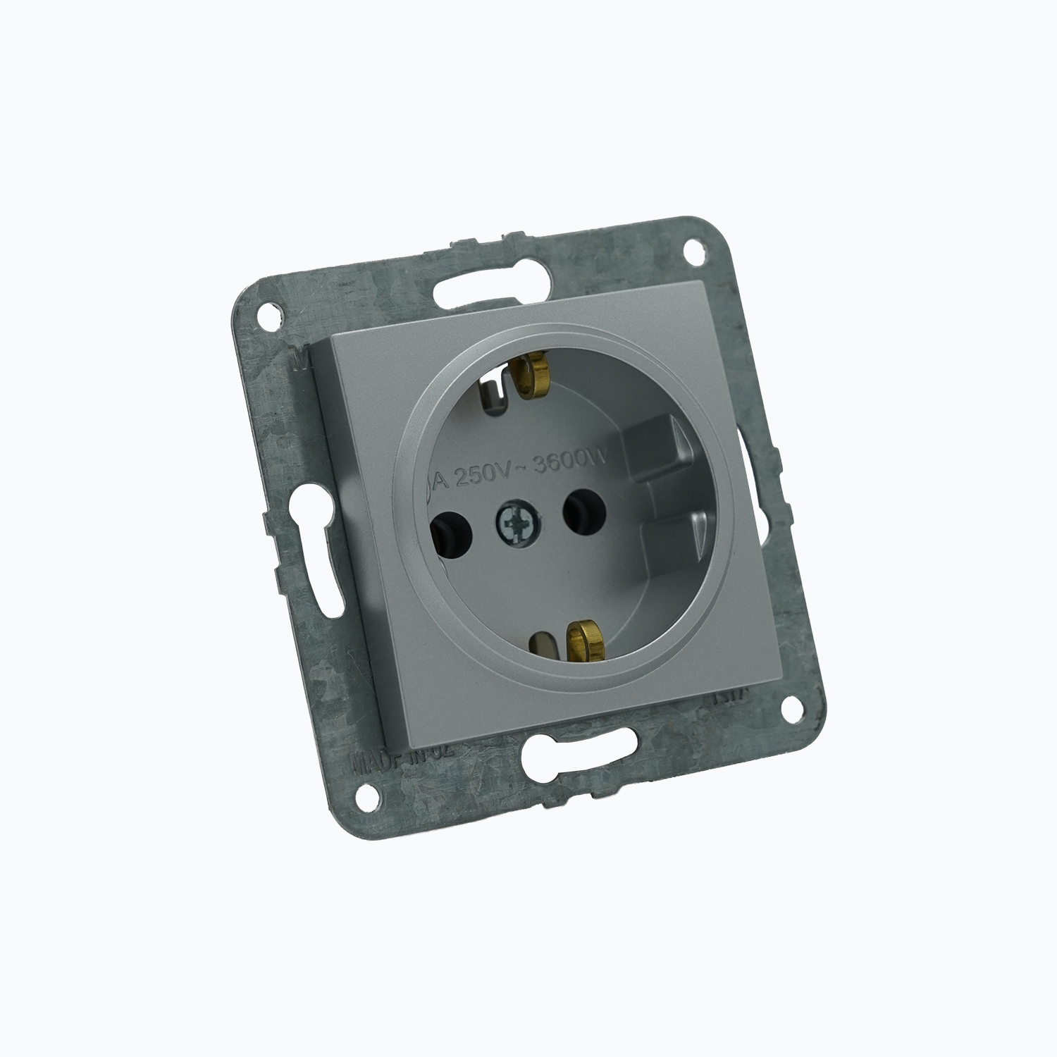 Розетка с заземлением 16A, 250 V