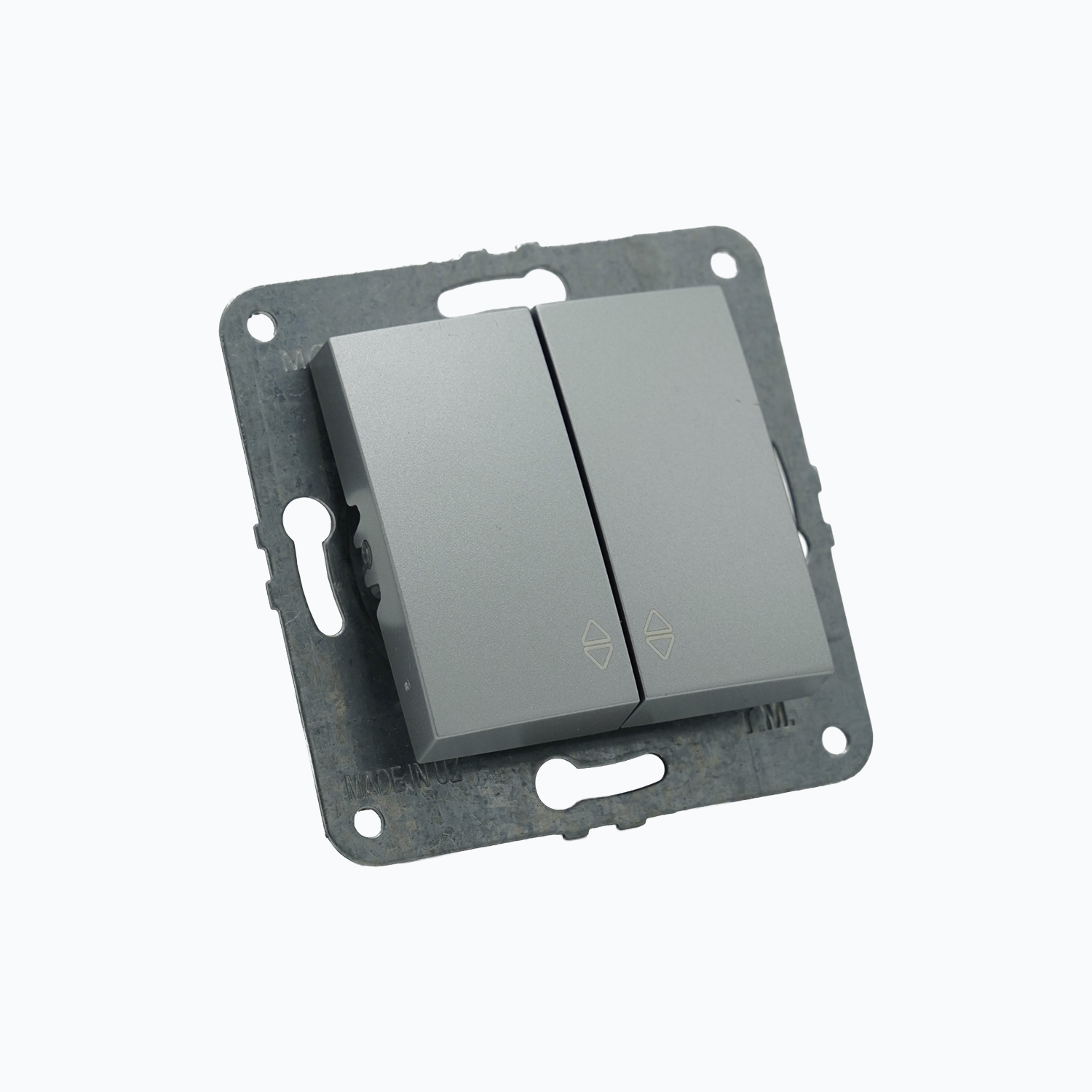 Two-gang two-way switch 10AX, 250 V