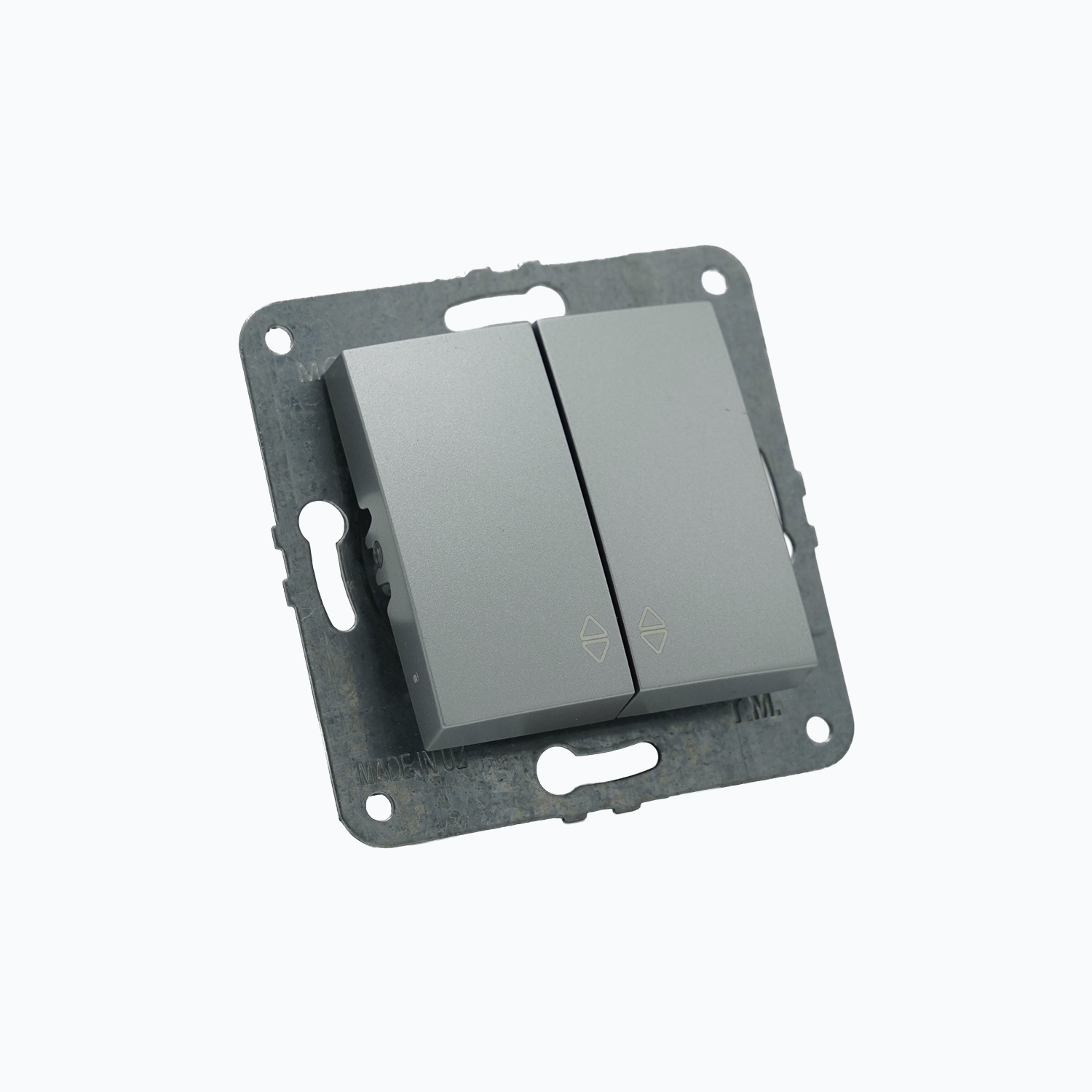 Two-gang two-way switch 10AX, 250 V