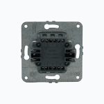Выключатель двухклавишный проходной 10AX, 250 V